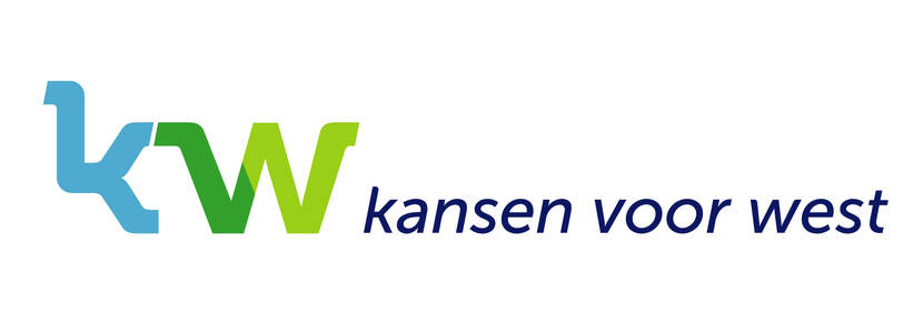 Banner van Kansen voor West - West-Nederland