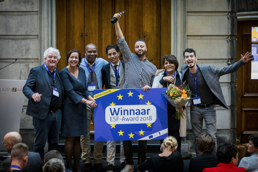 Gemeente Amsterdam wint ESF-Award 2018 met de Amsterdamse aanpak statushouders