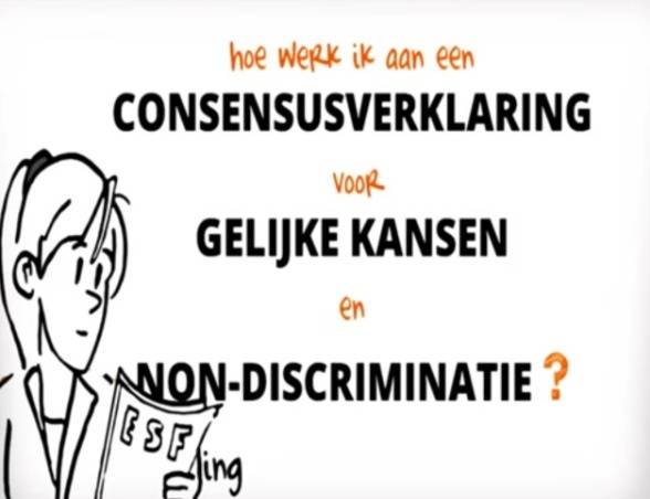 Een cartoon over gelijke kansen